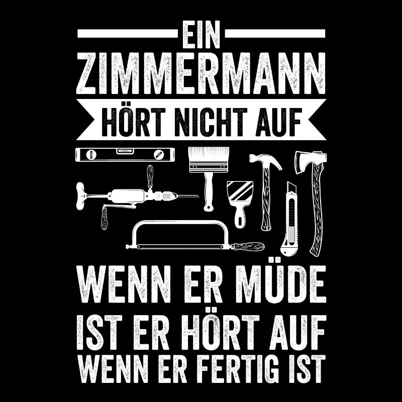 Zimmermann Beruf Zimmerei Geschenk