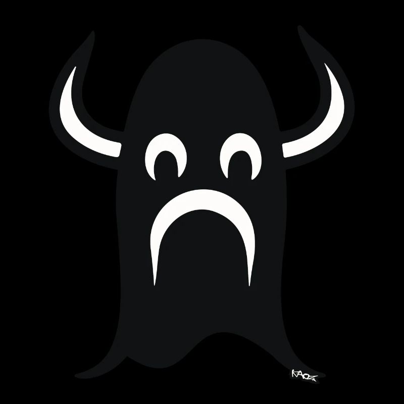 Casque de visage de dessin animé viking