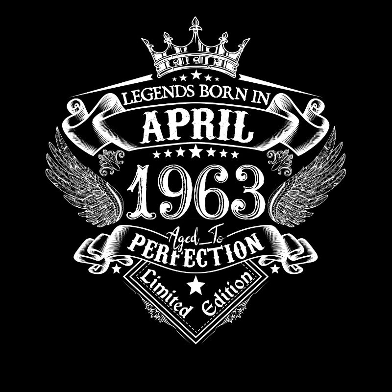 April 1963 Geburtstag April 1963 April Geschenk