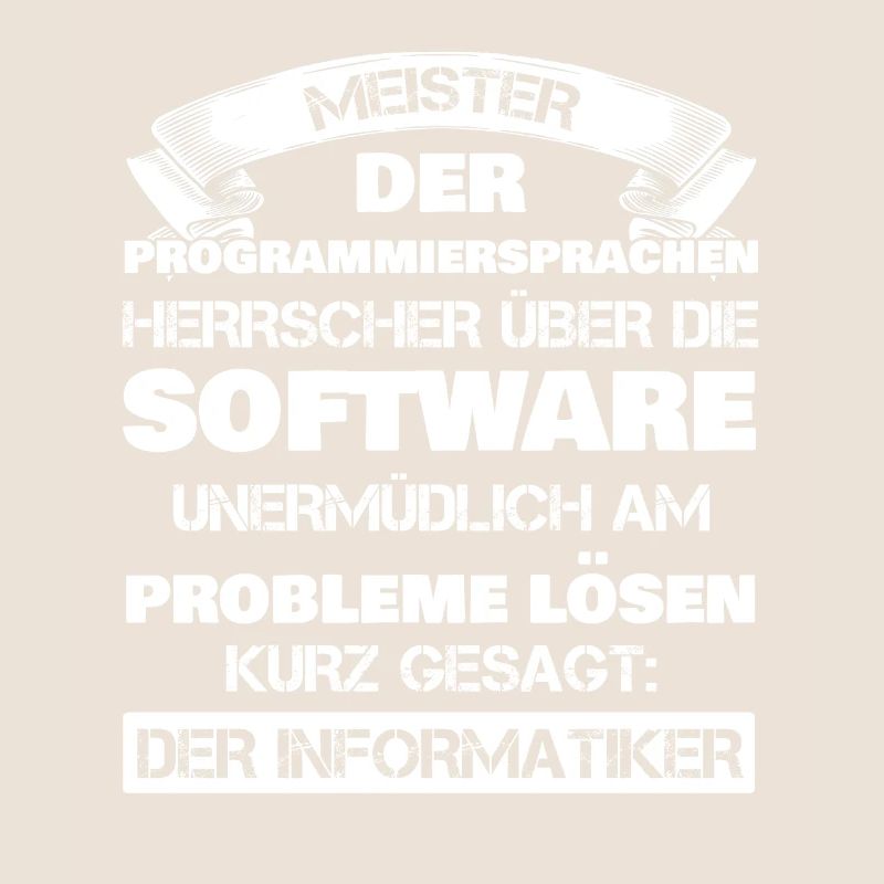 Informatiker Beruf Fachinformatiker Geschenk