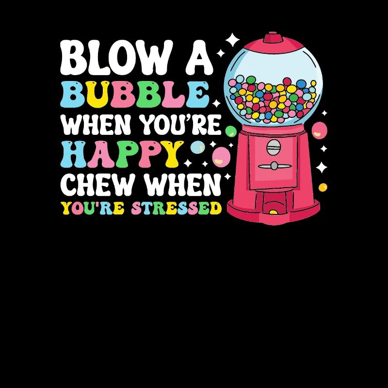Funny chewing gum machine