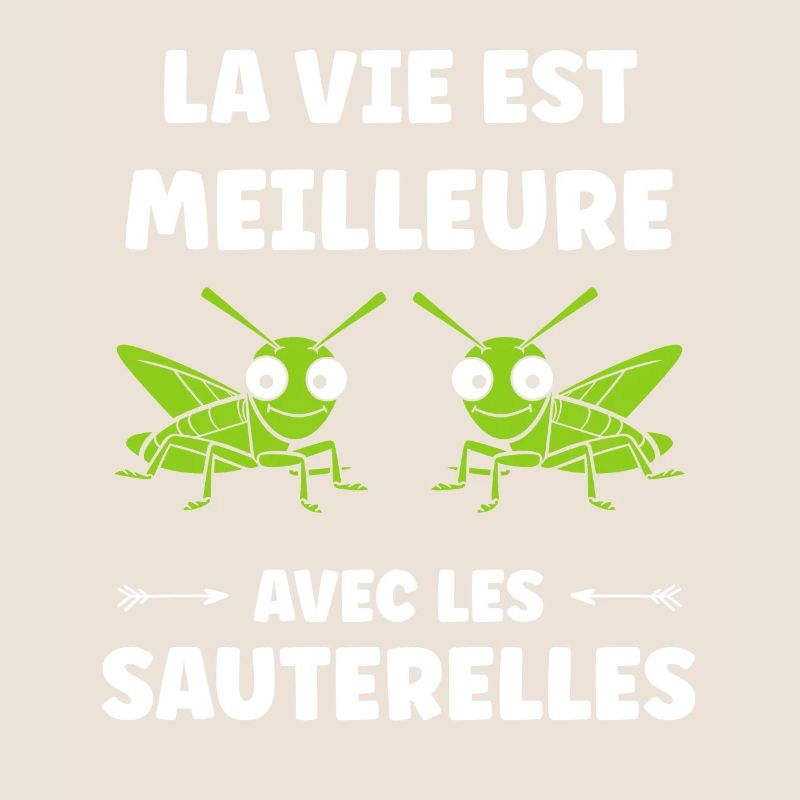 Insecte humour Sauterelle