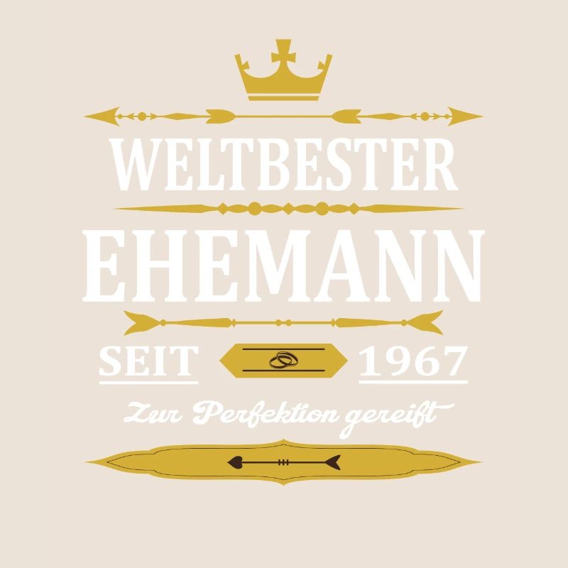 Weltbester Ehemann Seit 1967 Vintage Hochzeitstag