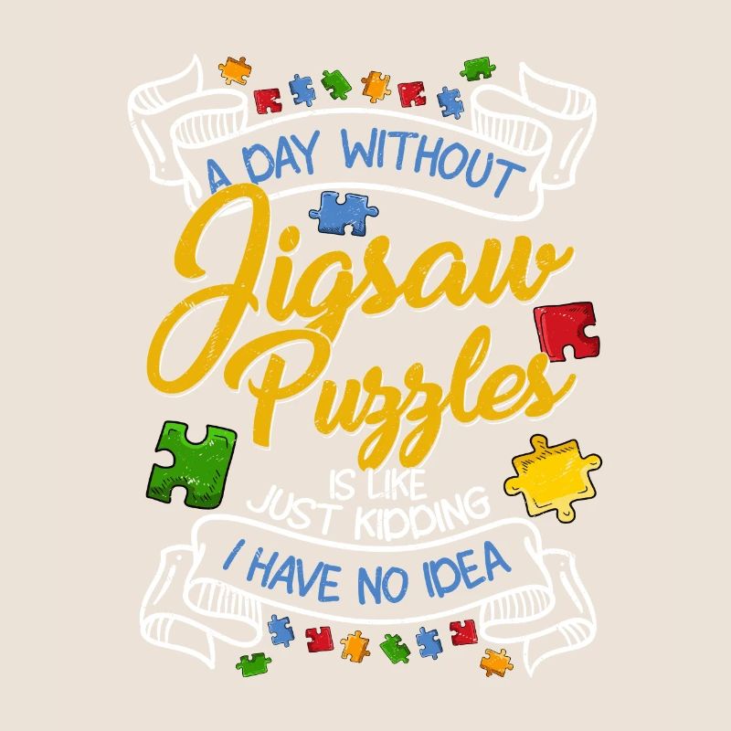 A Day Without Jigsaw Puzzles Piece Solving