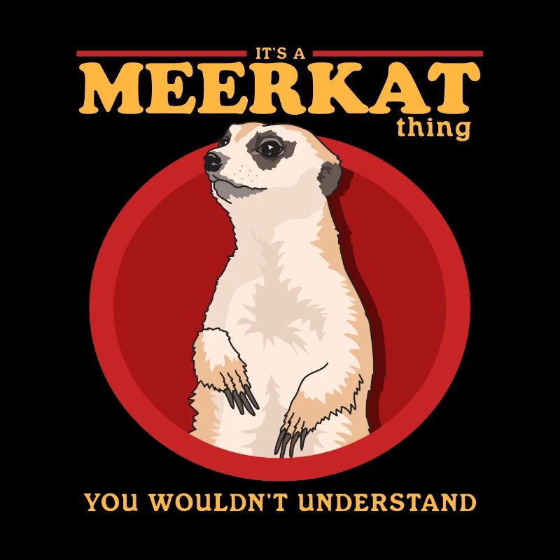 Erdmännchen Lustiges Erdmännchen Geschenk