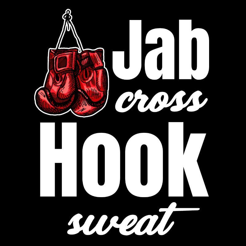 Jab Cross Hook Sweat Lustiges Kickboxen