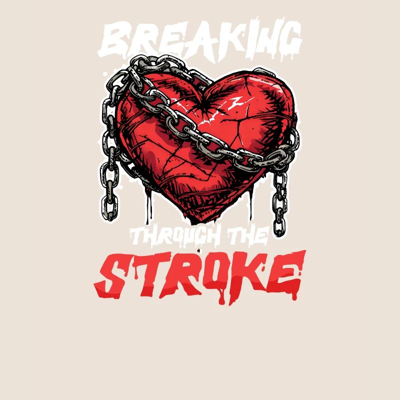 Schlaganfall-Überlebender durchbricht den Schlaganfall