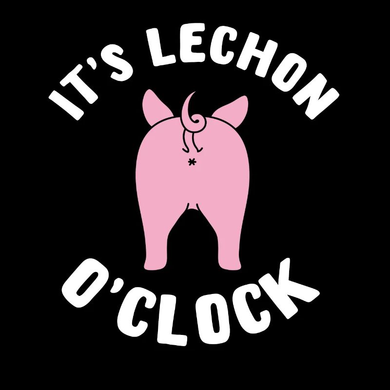 Lechon Time Drôle Cadeau Philippin