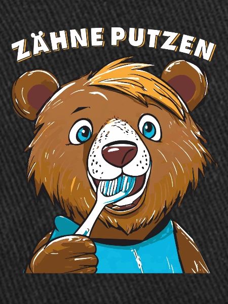 BEAR TEETH BRUSHING
