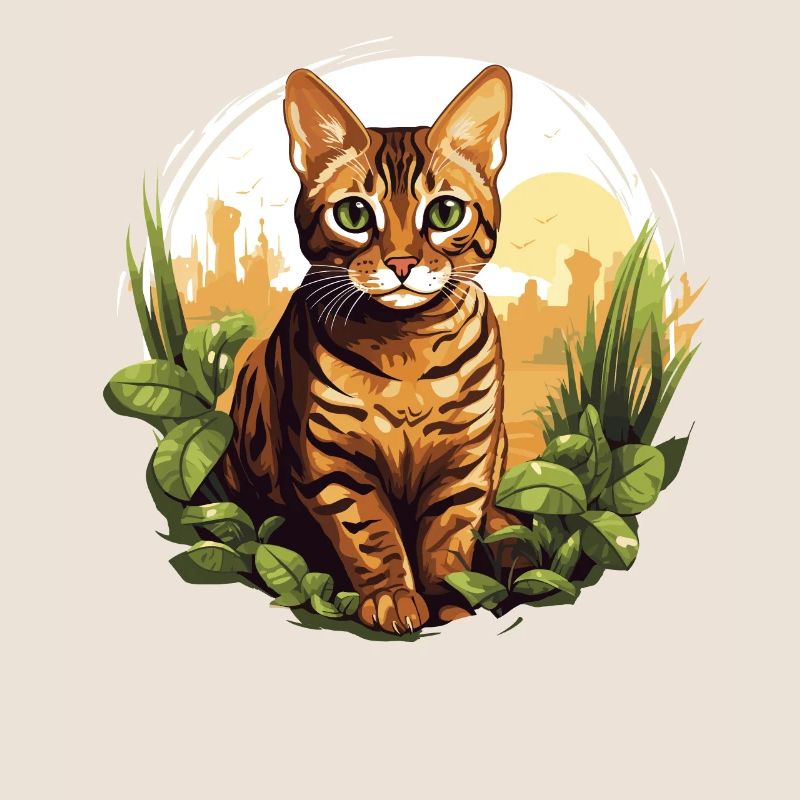 Chat du Bengale Bengalkatze