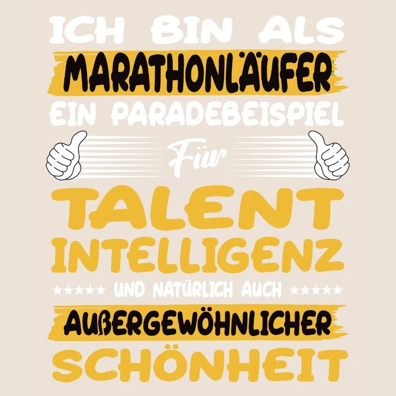 Marathonläufer ein Paradebeispiel Marathon