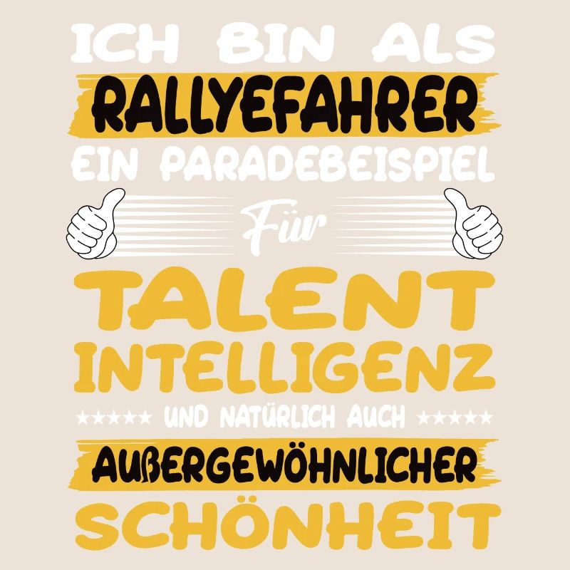 Rallyefahrer ein Paradebeispiel Rallye