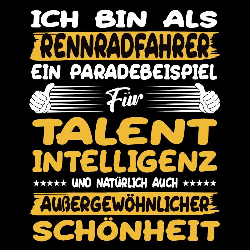 Rennradfahrer ein Paradebeispiel Rennrad