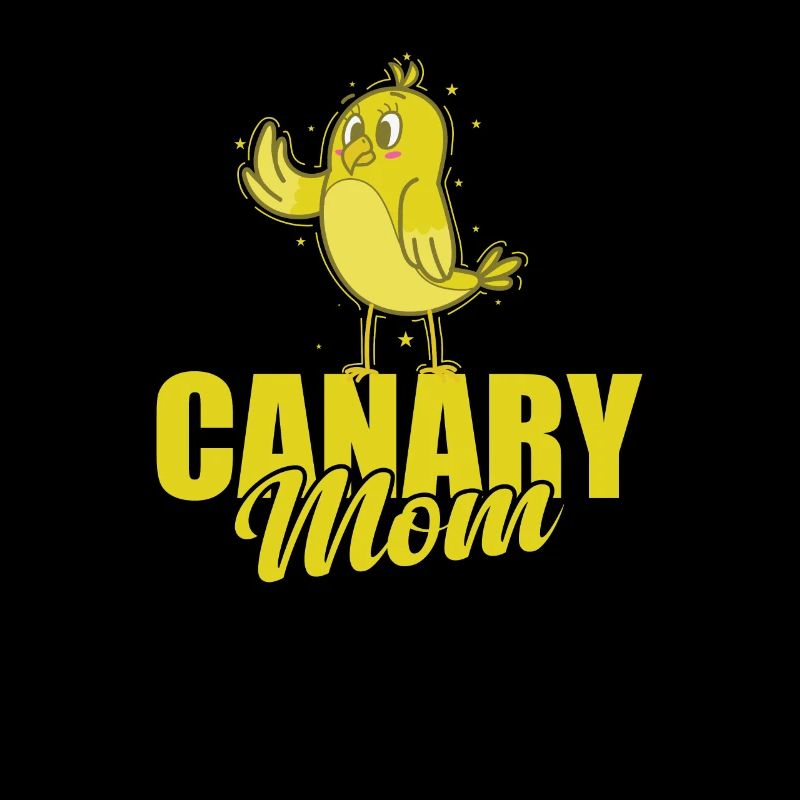 Maman oiseau canari