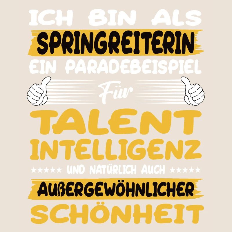 Springreiterin ein Paradebeispiel Springreiten