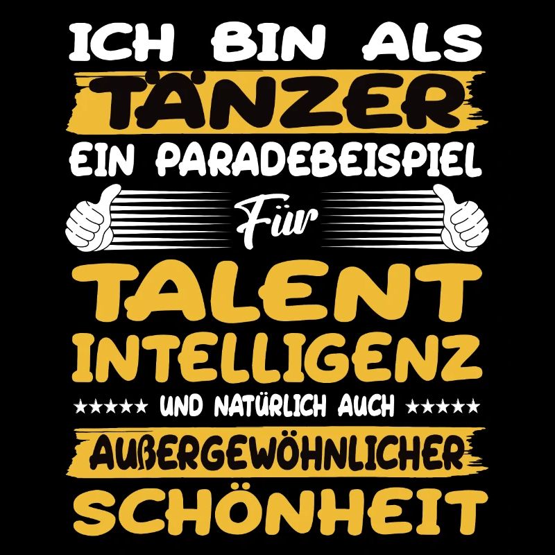 Tänzer ein Paradebeispiel Tanzsport
