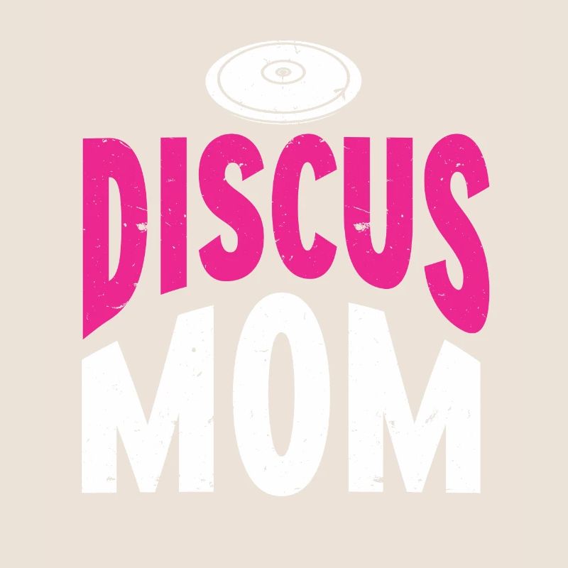 Diskuswerfer Leichtathlet Disc Throw