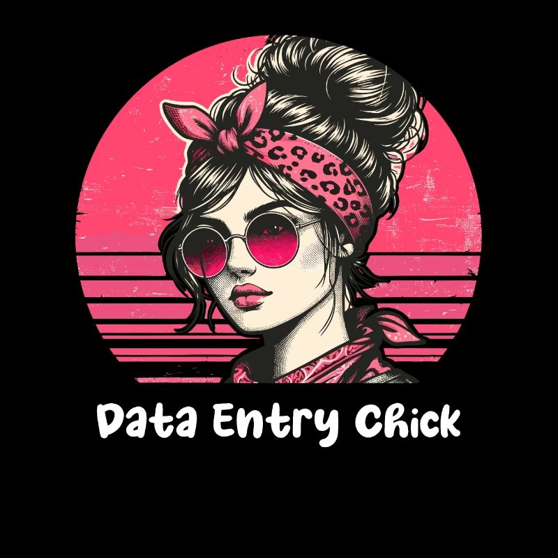 Woman Data Entry Chick Data Entry Clerk
