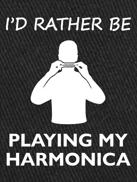 Longing Harmonica Player Chemise