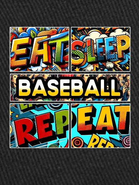 Manger, dormir, Baseball, répéter
