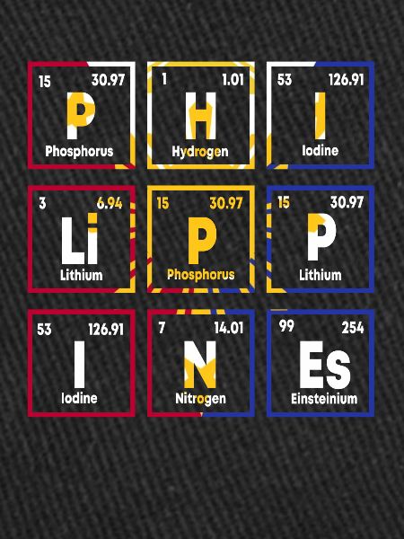 Philippines Periodic Table Design