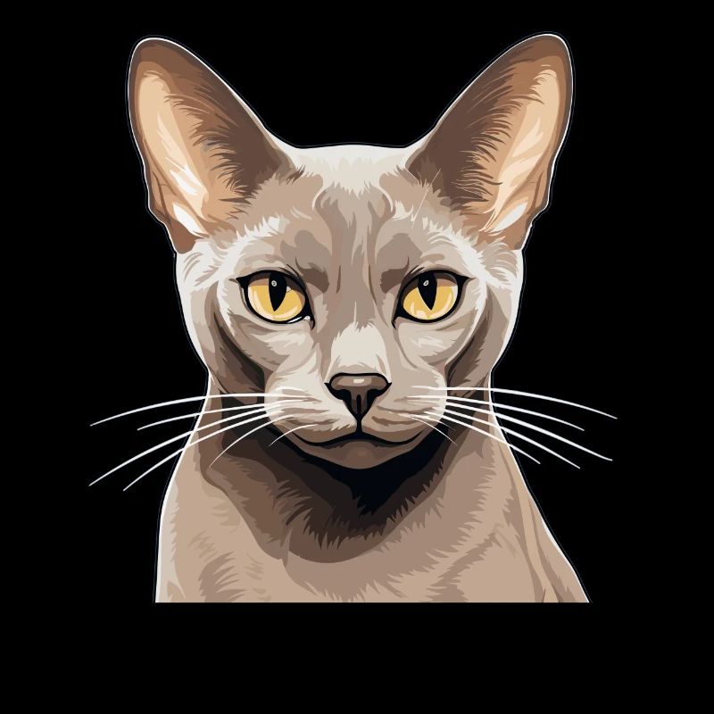 Chat birman Birmanie Katze