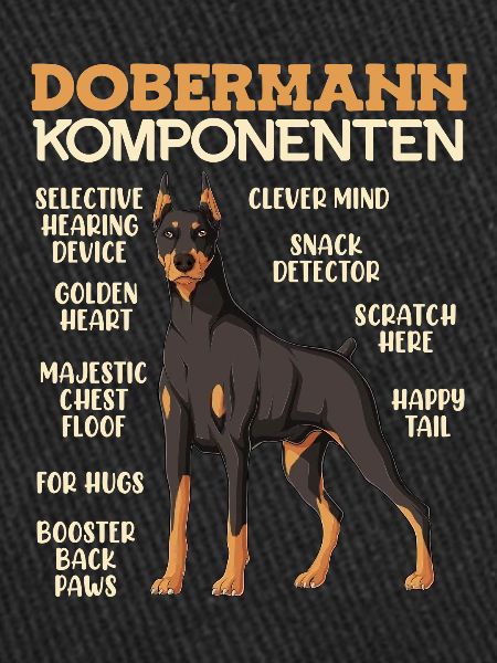 DOBERMANN KOMPONENTEN Anatomie Doberman