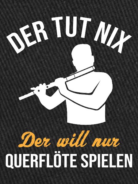 Harmless flute player joke