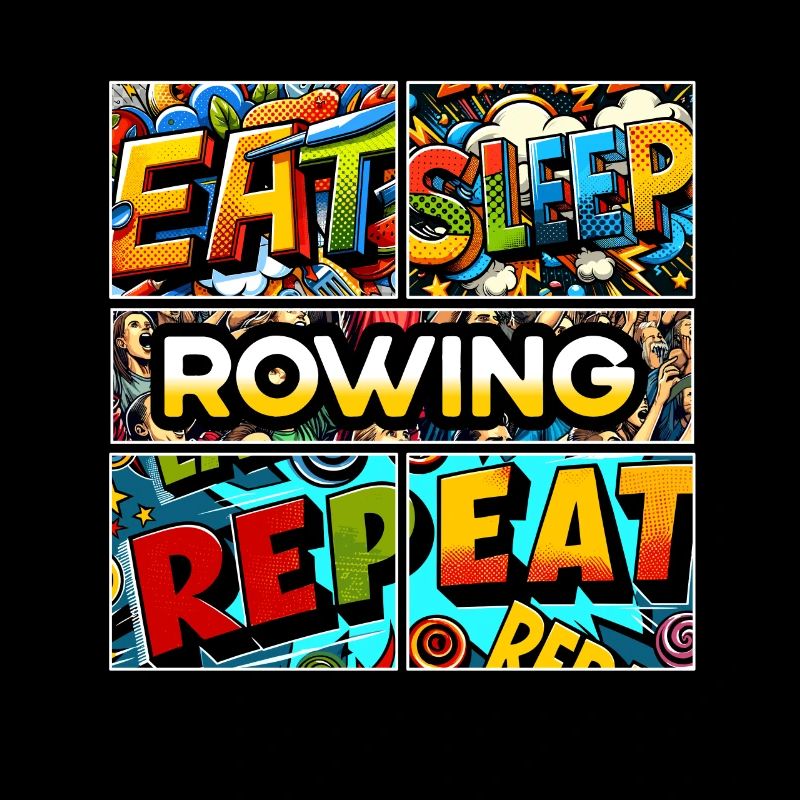 Eat sleep Rowing repeat