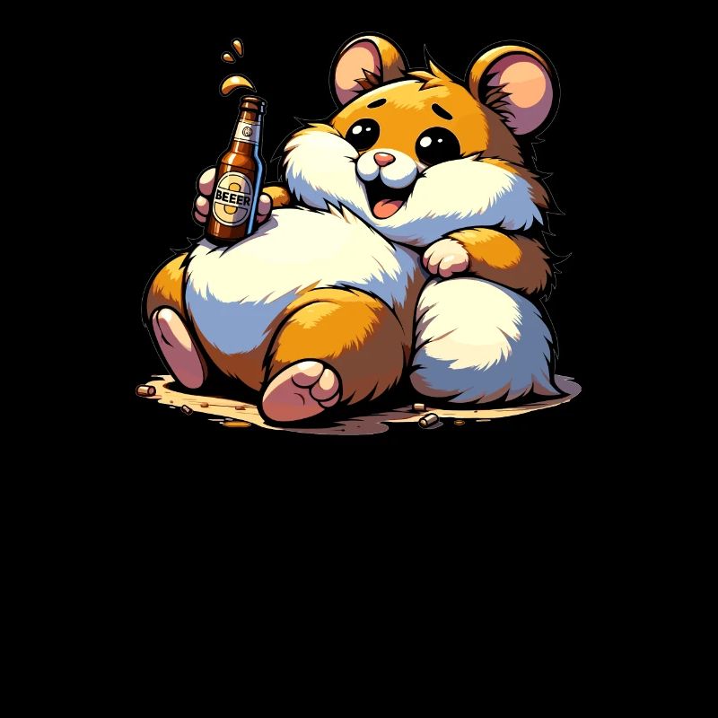 DÉLICIEUSE BIÈRE Hamster triste Meme