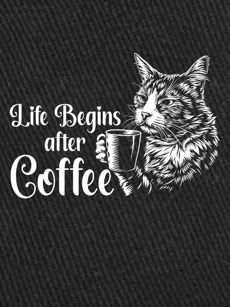 Cat Coffee Funny Gift
