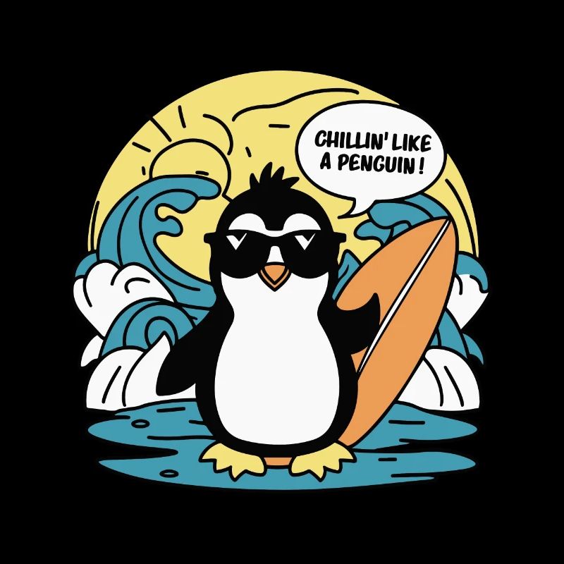 CHILLIN' COMME UN PINGOUIN