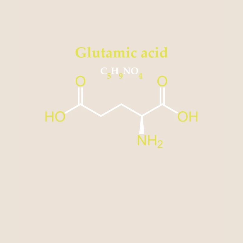 Glutamic acid Molecule