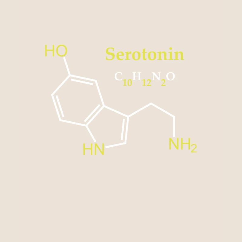 Serotonin molecule