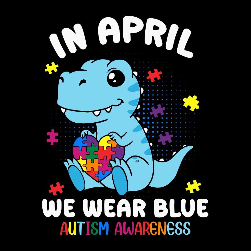 Autismus-Bewusstsein im April tragen wir blau