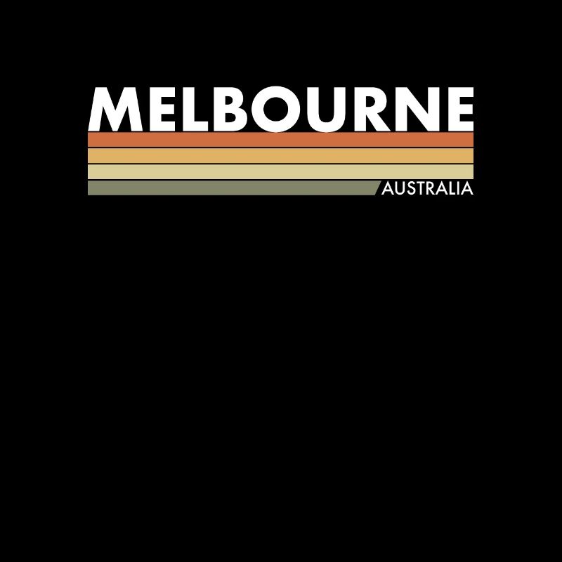 Melbourne Australie Rétro Australie Australienne