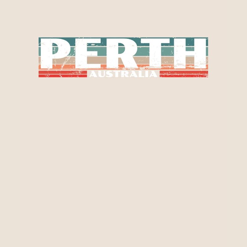 Perth Australia Retro Vintage Australische