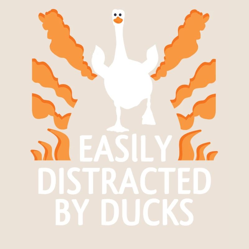 Duck distracted