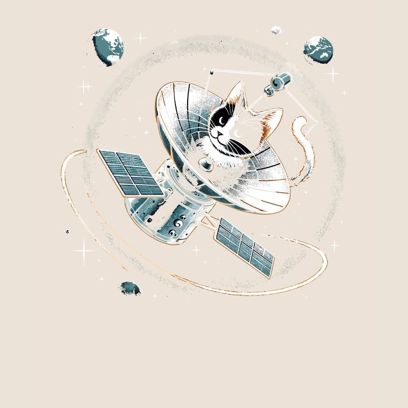 Cat, Astronaut, Astronomy, Outer Solar System