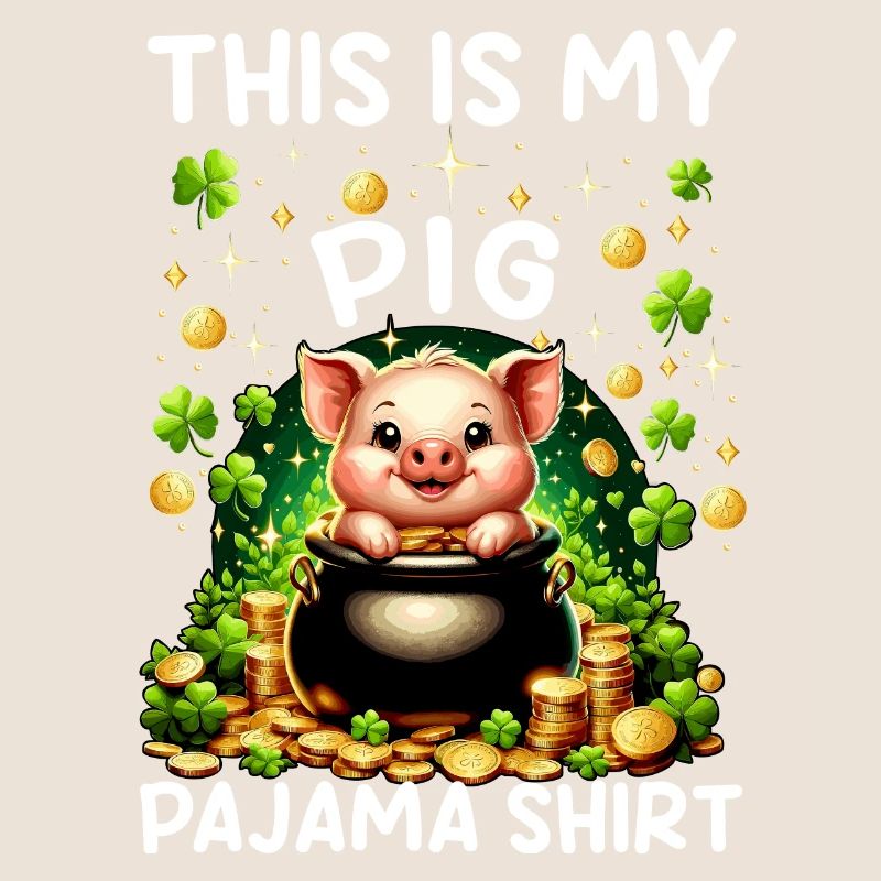 C’est ma chemise de pyjama cochon