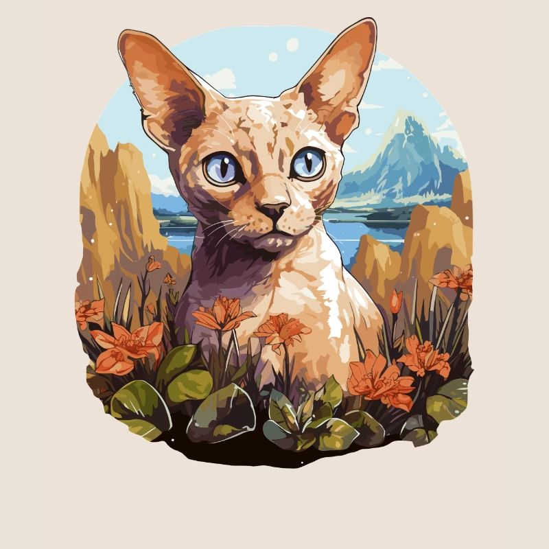 Devon Rex Kätzchen Devon Rex Katze