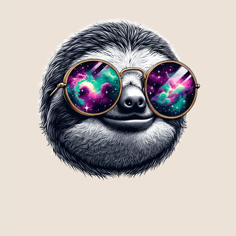 Sloth Bear Lunettes de soleil Galaxy Bears