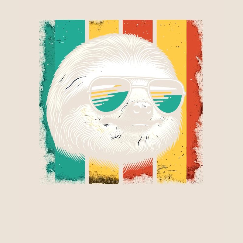 Vintage Sloth Bear Sunglasses Galaxy Bears
