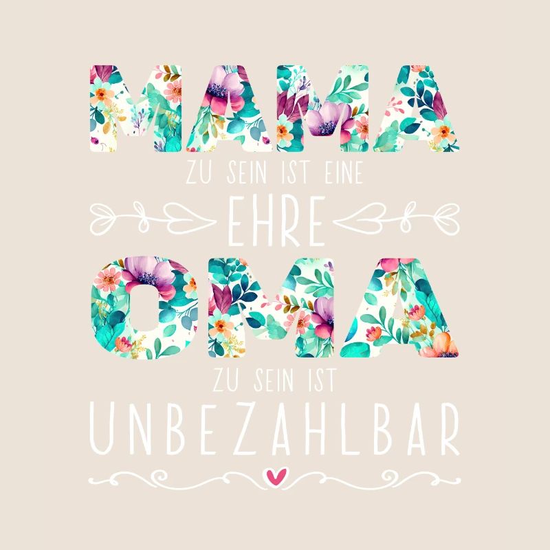 Mama Oma Geschenk Geburtstag Muttertag