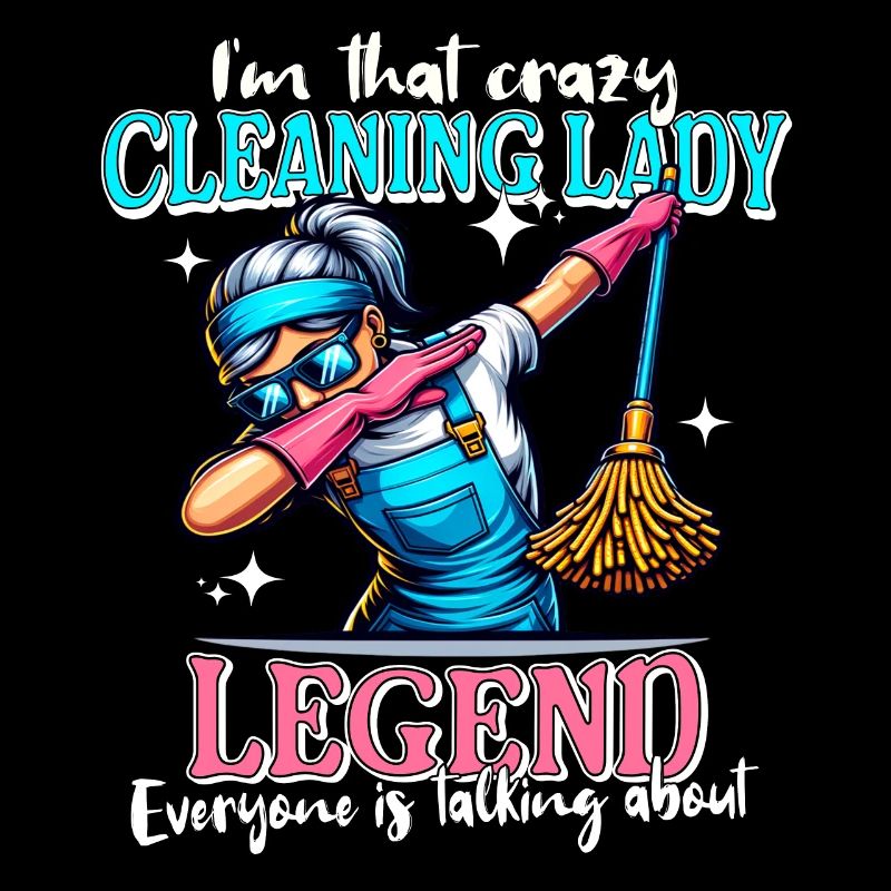 Cleaner Legend Cleaning Lady
