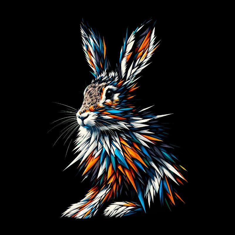 Polygon Art Jackrabbit Jackrabbits