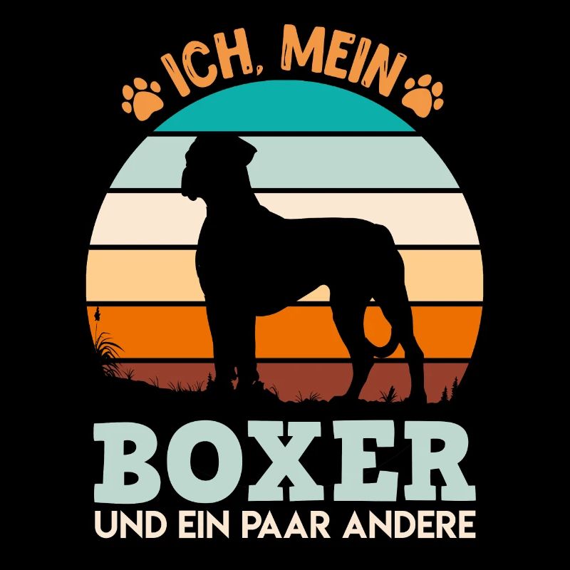 Deutscher Boxer ICH MEIN BOXER UND EIN PAAR ANDERE