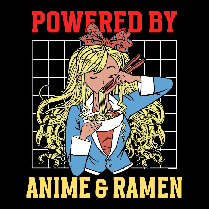 Powered By Anime & Ramen