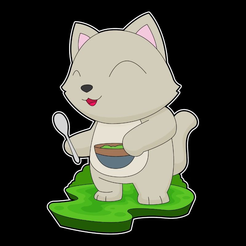 Nourriture pour bols pour chats