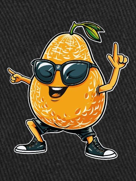 Dabbing de cantaloup